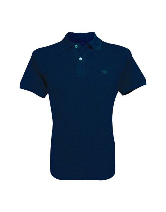 10790197-19 GREENWOOD Ανδρικη Μπλουζα Polo Big Size Σκούρο Μπλε