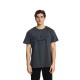 PACO&CO Ανδρικό T-Shirt Κοντό Μανίκι Βαμβάκι Plus Size ΑΝΘΡΑΚΙ
