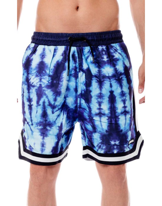 BEE UNUSUALL ανδρικό μαγιό Boardshorts polyester BLUE μπλέ-γαλάζιο