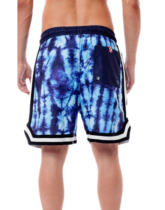 BEE UNUSUALL ανδρικό μαγιό Boardshorts polyester BLUE μπλέ-γαλάζιο