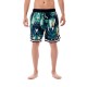 BEE UNUSUALL ανδρικό μαγιό boardshorts polyester JUNGLE multicolor πράσινο