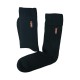 VTEXSOCKS S-10 Γυναικεία Ισοθερμική Κάλτσα Μαλλί MERINO Mαύρο