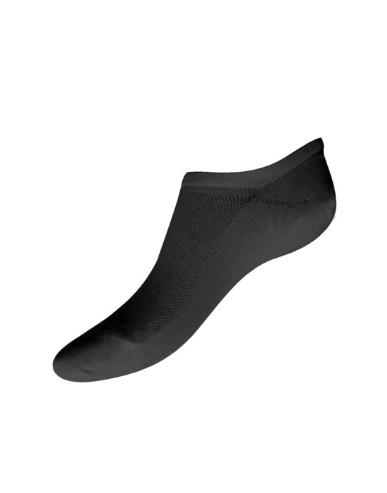 W325-02 WALK Ανδρικές Κάλτσες Sneaker Bamboo Μαυρο