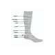 X-CODE Unisex κάλτσα Σετ 3 τεμ ULTRA LITE Runners Λευκό -Φούξια-Lime
